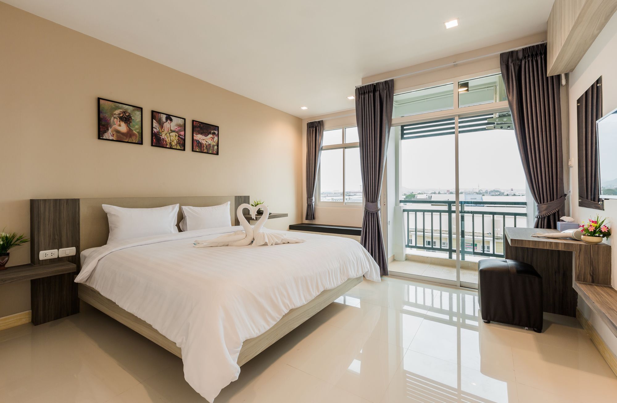 Evergreen Suite Hotel Surat Thani Eksteriør billede